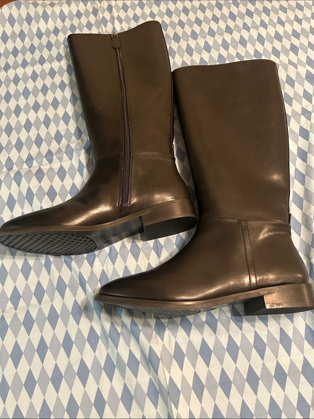 Aerosoles berri black riding boot size 10